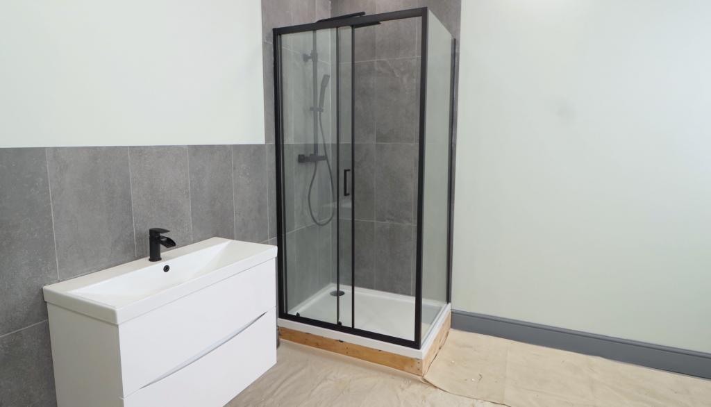 How To Install Shower Slider Return Panels